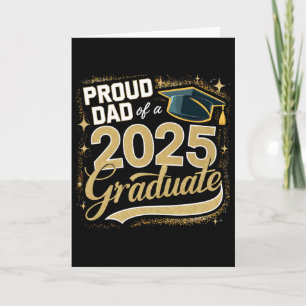 Papa Senior 2025 Stolz Papa Von Einem Abgänger 202 Karte