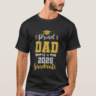Papa Senior 2025 Stolzer Vater eines Jahrgangs 202 T-Shirt