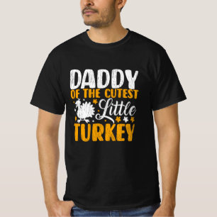 Papa süßester Truthahn Kinder passendes Erntedankf T-Shirt