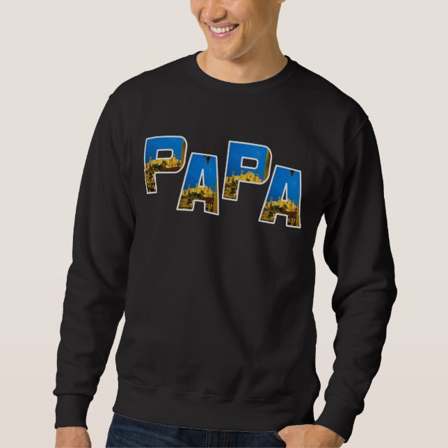 PAPA. SWEATSHIRT (Vorderseite)