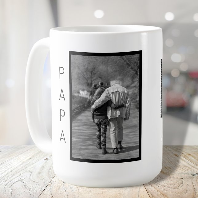 Papa-Tagesgeschenk für Vater Kaffeetasse (Von Creator hochgeladen)