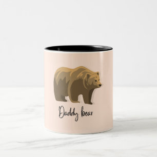 Papa trägt Pastellfarbe Zweifarbige Tasse