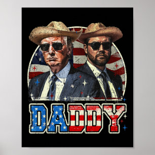 Papa Trump Lustiger Trump ist mein Papa Poster