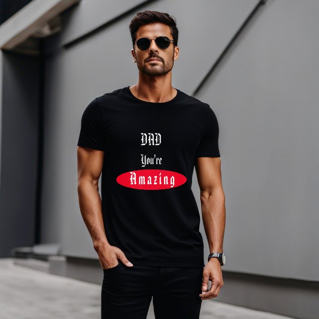 Papa Tu Es Extraordinaire T-shirt Noir Spécial Pou (Créateur téléchargé)