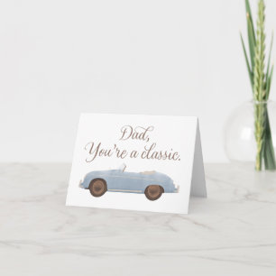 Papa Tu es une carte de Fête des pères classique V