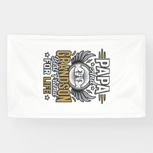 Papa und Enkel bester Freund fürs Leben-Shirt-Desi Banner
