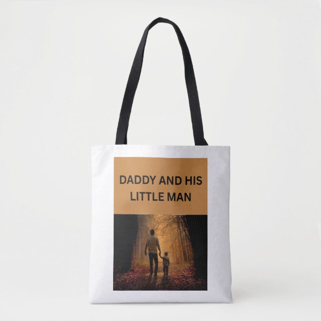 PAPA UND SEIN KLEINER MANN  TASCHE (Vorderseite)