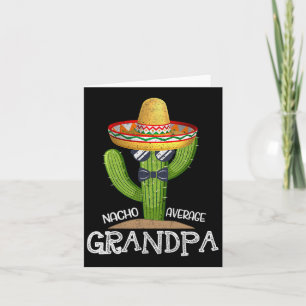 Papa Vathers Day Nacho Average Opa Cinco De Ma Karte