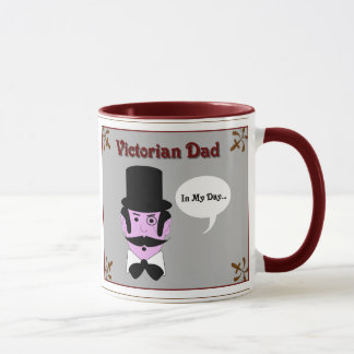 Papa victorien tasse "dans mon jour"
