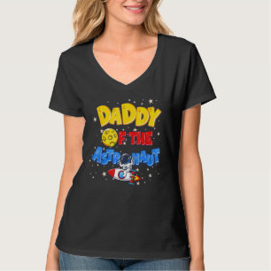 Papa vom Astronauten Raumschiff Vater Geburtstag P T-Shirt