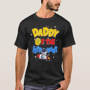 Papa vom Astronauten Raumschiff Vater Geburtstag P T-Shirt