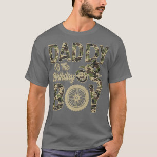 Papa vom Geburtstagskinder Dirt Bike 4. T-Shirt