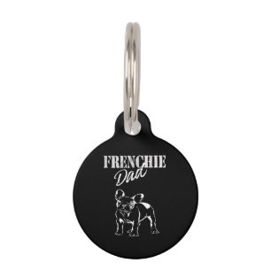 Papa von Cute Frenchie Lustige Französische Bulldo Haustiermarke