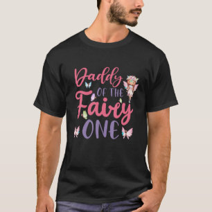 Papa von der Fee ein 1. Geburtstag Mädchen Fairy B T-Shirt
