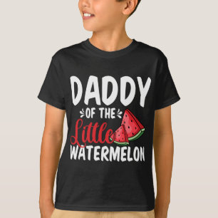 Papa von der kleinen Wassermelone Sommerfruchterfa T-Shirt