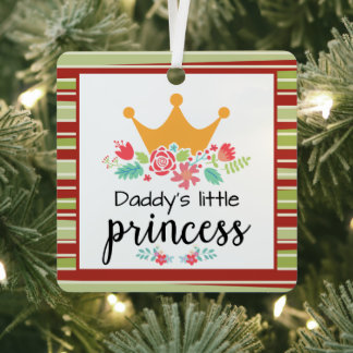 Papa von Floral Kronen Ornament Aus Metall