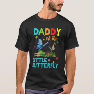 Papa von kleinen Schmetterlingsfliege-Shirts zum G T-Shirt