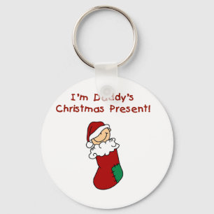 Papa Weihnachten Geschenke und T - Shirt Schlüsselanhänger