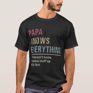 Papa weiß alles T-Shirt