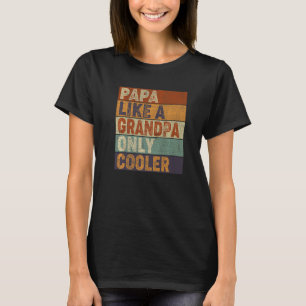 PAPA wie ein Opa NUR KÜHLER Vater Papa Definition T-Shirt