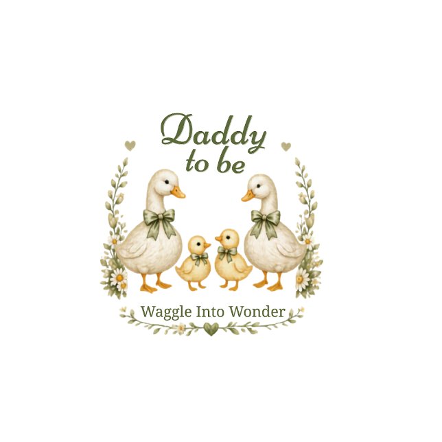 Papa wird  Baby Shower T-Shirt (Von Creator hochgeladen)