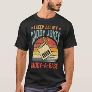 Papa Witze in Papa Vintag für den Vater T-Shirt