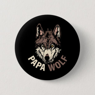Papa Wolf Button