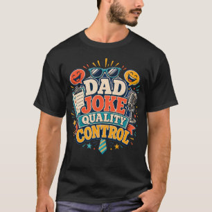 Papa Wortwitze Kontrollieren Lustige Vaterschaft C T-Shirt