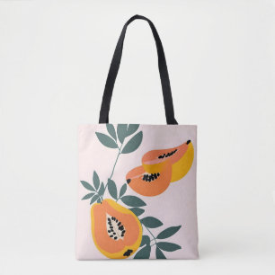 PAPA-YAY! Tropisches Obst Papaya Tasche