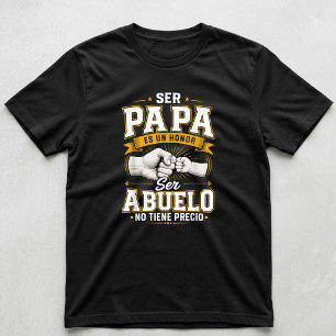 Papa zu sein ist eine Ehre, Großvater zu sein ist  T-Shirt