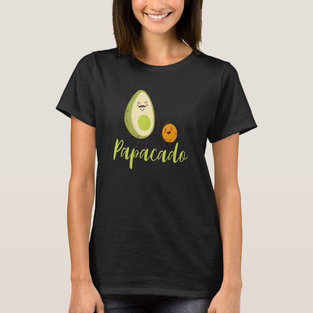 Papacado Vater to be Future Parud Daddy Frui T-Shirt (Vorderseite)