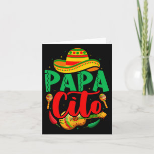 Papacito Mamacita Cinco De Mayo Funny Couple Match Karte