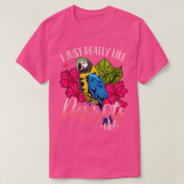 Papagei 50 T-Shirt (Design vorne)