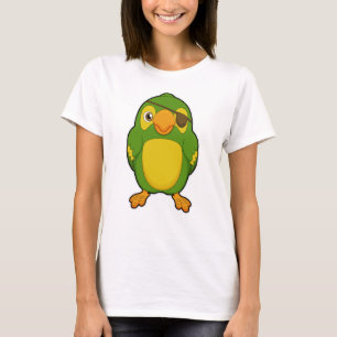 Papagei als Pirate mit Eyepatch T-Shirt