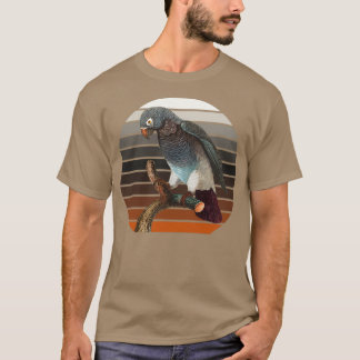 Papagei am Zweig 1 T-Shirt