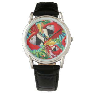 Papagei Armbanduhr