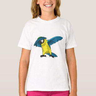 Papagei beim Hip Hop Dance Dab T-Shirt