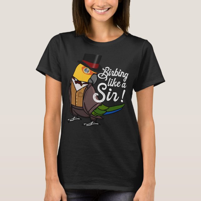 Papagei Birbing wie ein Sir I Jenday Construction T-Shirt (Vorderseite)