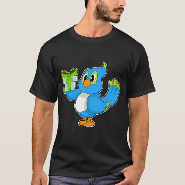 Papagei-Birthday-Paket T-Shirt (Vorderseite)