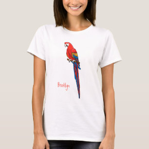 Papagei-Cartoon T-Shirt