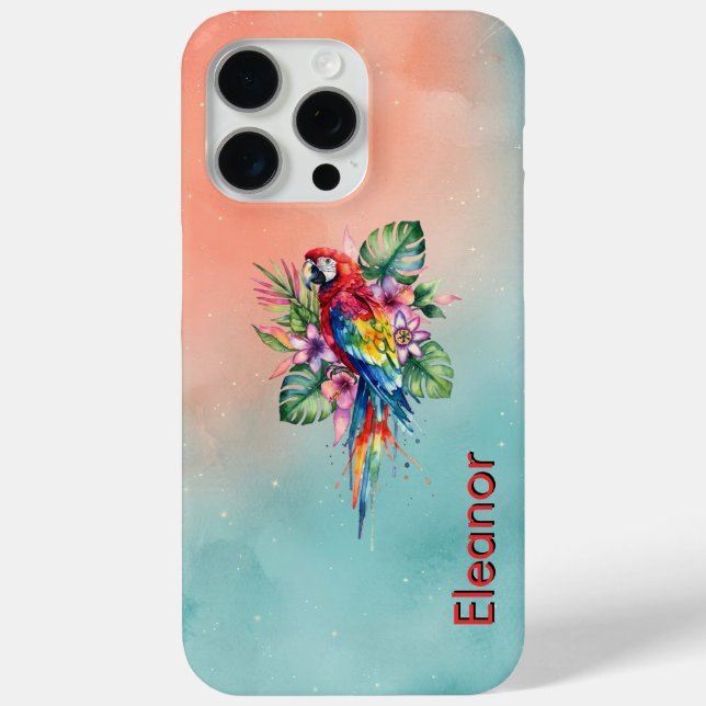 Papagei Case-Mate iPhone Hülle (Rückseite)