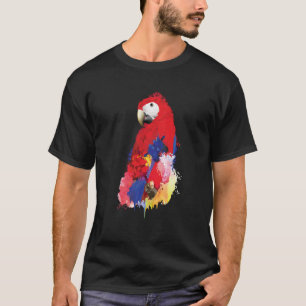 Papagei Exotischer Vogel Zoo Tier Wellensittich Si T-Shirt