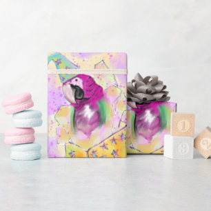 Papagei Geschenkpapier