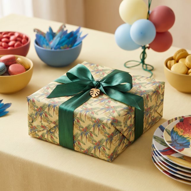 Papagei Geschenkpapier (Von Creator hochgeladen)