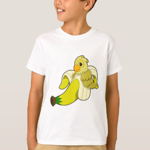 Papagei mit Banane T-Shirt