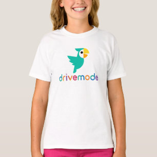Papagei mit buntem Drivemode T-Shirt