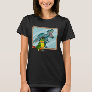 Papagei & Rex Reflektion I Gelbe Seite T-Shirt