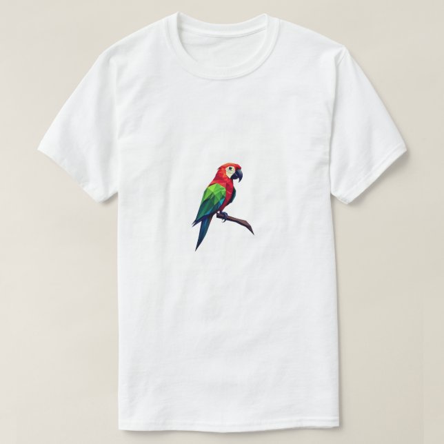Papagei T-Shirt (Design vorne)