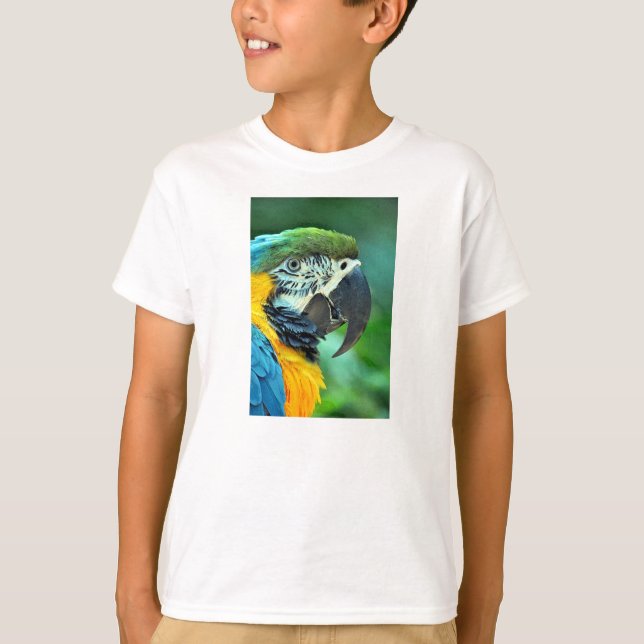 Papagei T-Shirt (Vorderseite)