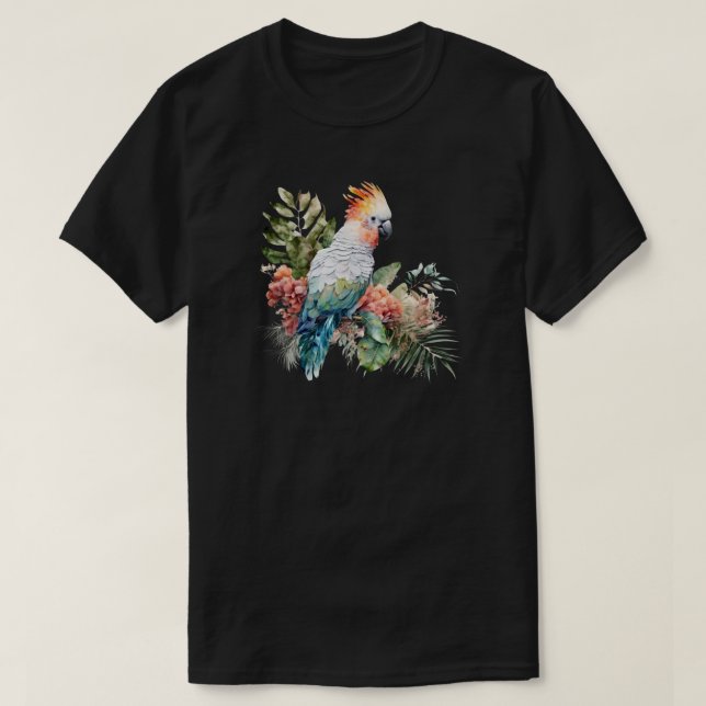 Papagei-T - Shirt (Design vorne)